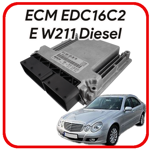 Mercedes Classe E [W211] Diesel revisione centralina motore EDC16C2